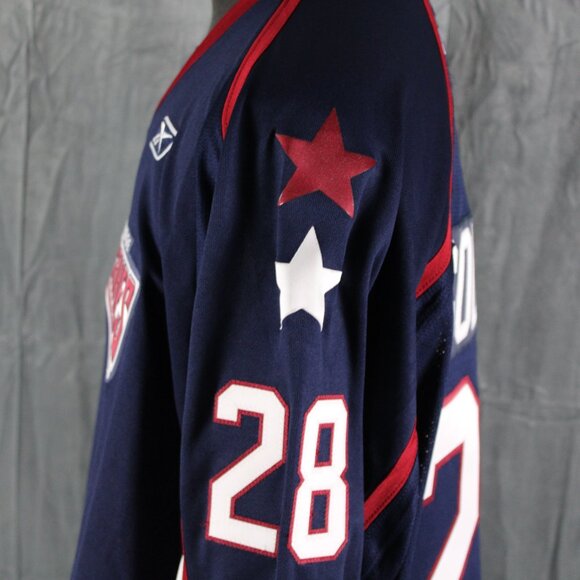 Lethbridge Hurricanes Jersey - Eric Godard 28 by Reebok - Men's 2XL - Picture 5 of 10